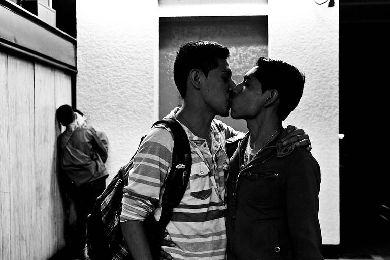 Gay Mexican Men Cruising in the Mexico City Metro.