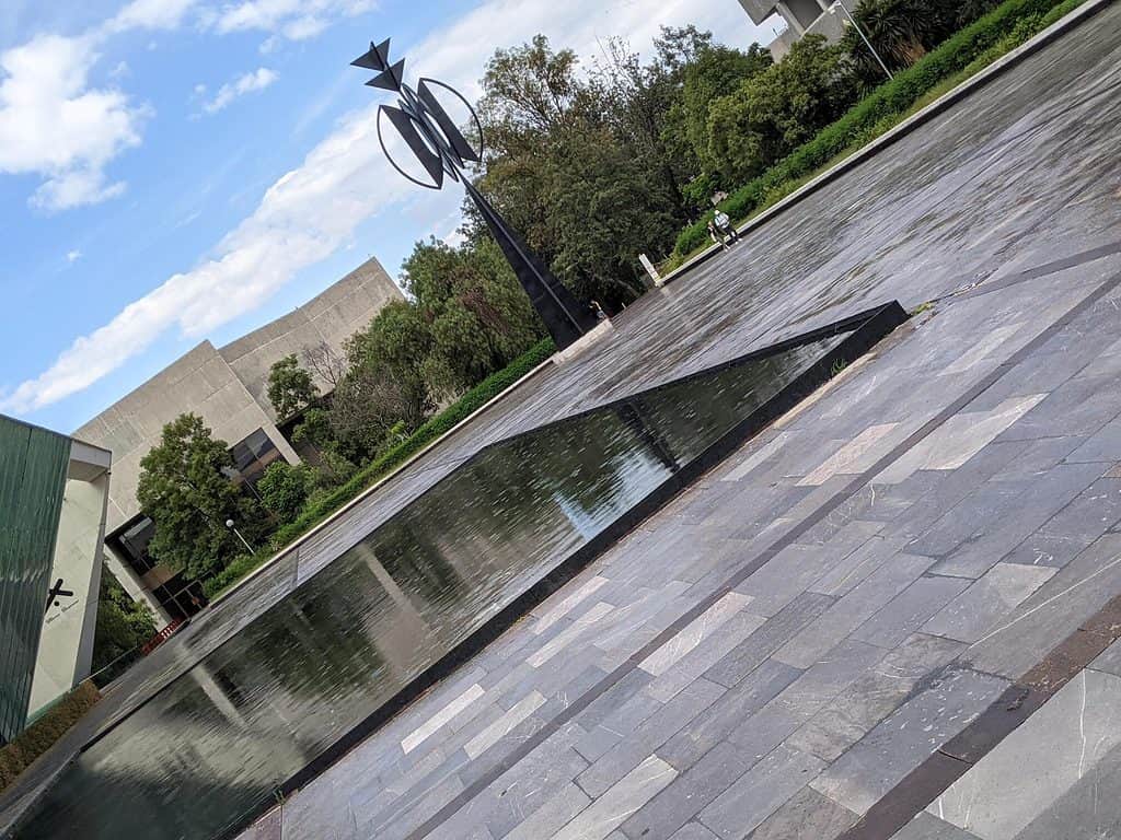 Non touristy Museum on the south side of Mexico City. MUAC