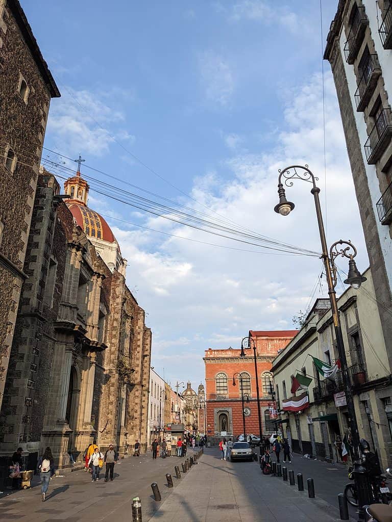 Calle Moneda. A Side street off of Mexico City's Main Square with many lesser known Museums.